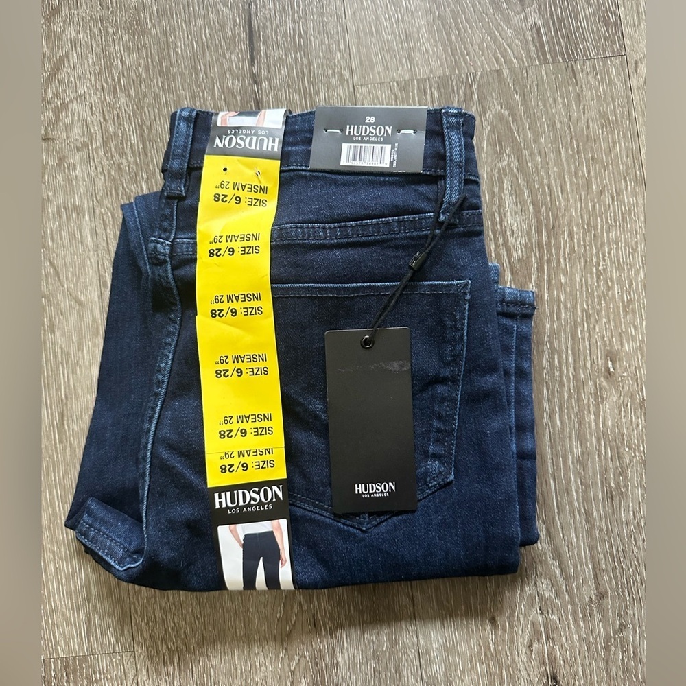 Hudson Jeans Women's Dark Blue Skinny Jeans - Picture 9 of 11